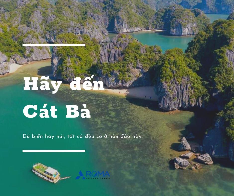 Aroma Cat Ba Sea View Hotel Chan Chau Luaran gambar