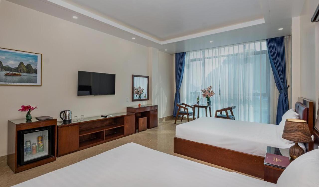 Aroma Cat Ba Sea View Hotel Chan Chau Luaran gambar