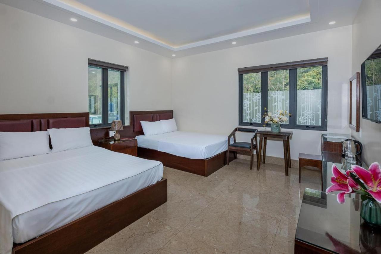 Aroma Cat Ba Sea View Hotel Chan Chau Luaran gambar