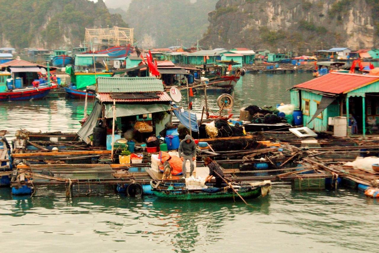 Aroma Cat Ba Sea View Hotel Chan Chau Luaran gambar